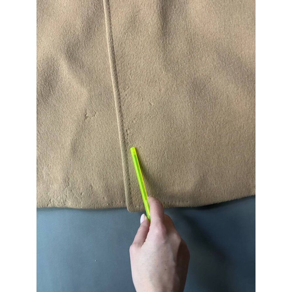 Jos. A. Bank Top Coat Wool Camel Tan Tailored Fit Made in USA executive collect - Picture 16 of 16